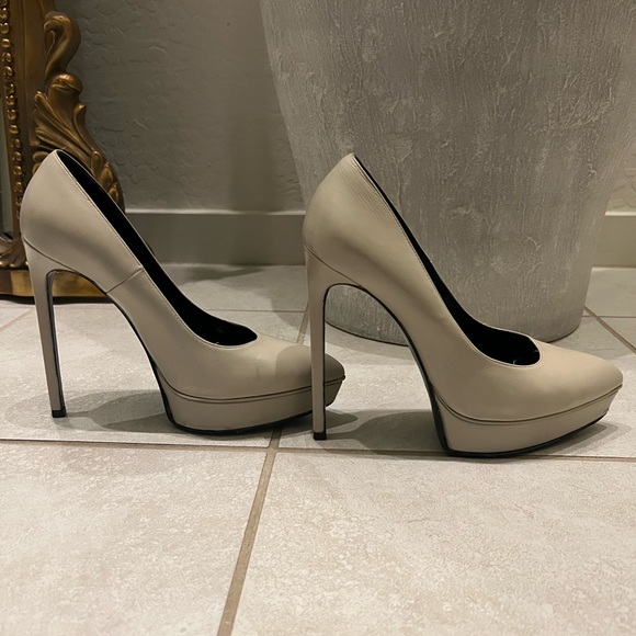 Saint Laurent Platform Janis 105 Pumps Size 37 - Picture 8 of 11